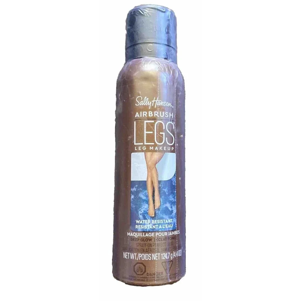 Sally Hansen Airbrush Legs Makeup Deep Glow Water & Transfer Resistant 4.4 oz